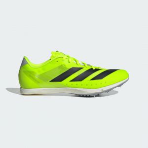 Adidas Distancestar Spikes - Vert Fluo, Noir, Pointure 38