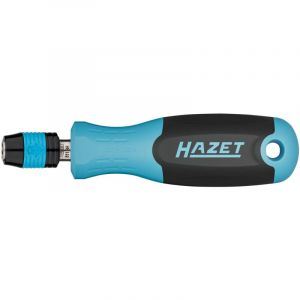 Hazet Porte-embouts 811BH, hexagonal 1/4 pouce, longueur 132,5 mm, fermeture à baïonnette, poignée antidérapante, pour actionnement manuel ou mécanique