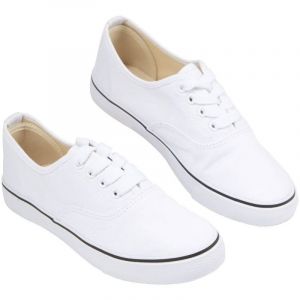 Chaussures en toile 43 - Blanc - 43