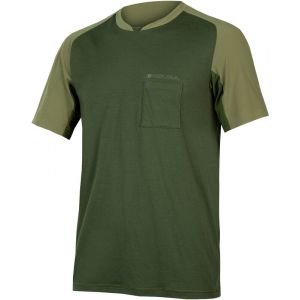 Endura T shirt gv500 foyle vert olive l