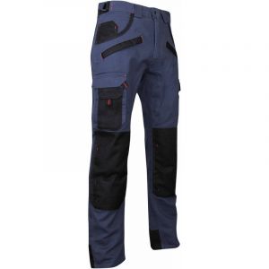 LMA Pantalon Briquet Bleu foncé / Noir - T.38 - 1559 T.38