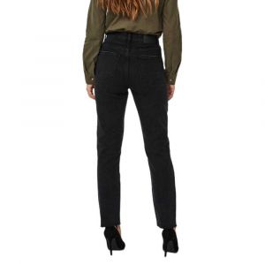 Vero Moda Jean Brenda droit taille haute Noir - Taille 38