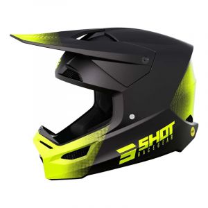 Shot Casque cross Race Draw black fluo matt- M