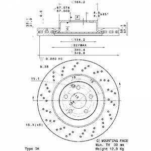 Brembo 1 Disque de frein 09.A817.11