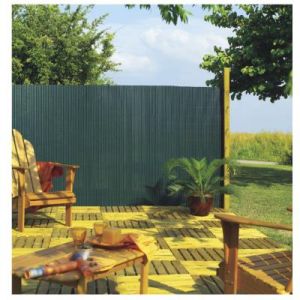 Nortene Canisse PVC simple face Vert 85% occultant 2x3 m PLASTICANE