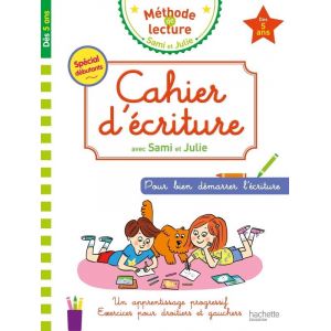 Cahier d'écriture avec Sami et Julie - Spécial débutants
