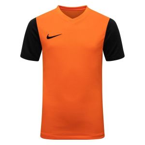 Image de Nike Maillot Tiempo Premier Ii - Orange/noir Enfant, pointure S: 128-137 cm - Orange - Taille S: 128-137 cm