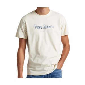 Pepe Jeans Pour homme. T-shirt Keegan blanc