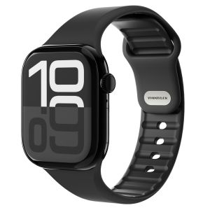 Vonmahlen Bracelet Classic Band 2 Apple Watch Series 1 t/m 11 / SE / Ultra (44/45/46/49 mm) - Noir