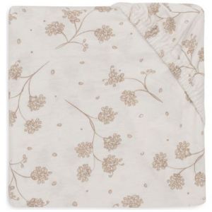 Jollein Drap Housse Berceau et Cododo Jersey Leafy Dreams - 40-50 x 80-90 cm