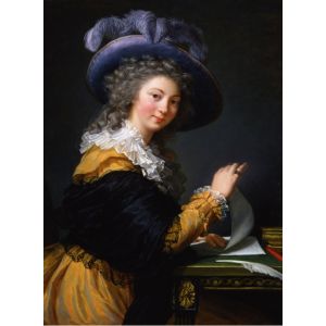 Grafika Louise-Élisabeth Vigee le Brun : Comtesse de Cérès, 1784