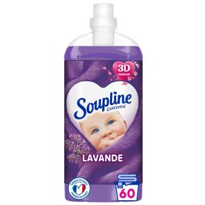 Soupline Adoucissant 3d Lavande Concentr&eacute; - Le Bidon De 1,35l