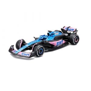Bburago Formule 1 Alpine A523 2023 de Pierre Gasly 10 - Reproduction de véhicule à 1/43 - Collection Racing - 38072O, Coleurs Assorties