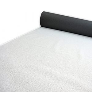 Gazon synthétique spring blanc dimensions standards white 100x200 cm