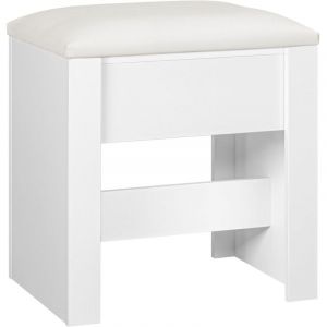 Tabouret de Coiffeuse,Repos-Pieds,Chaise Rembourr&eacute;e de Maquillage