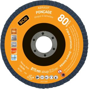 Image de SCID Disque zirconium infinity bomb&eacute; &oslash; 115 mm 80 1 - S&eacute;LECTION BRICO-TRAVO