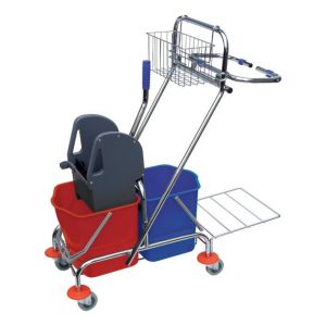 Image de FP Chariot de nettoyage, 2x17l m.Presse, K.+R