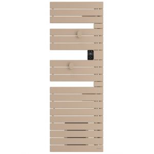 Atlantic Sèche-serviettes connecté Nefertiti mât à gauche 500W beige - 850026