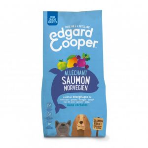 Edgard & Cooper Croquettes au Saumon Norv&eacute;gien Frais Chien Adulte 7 kg