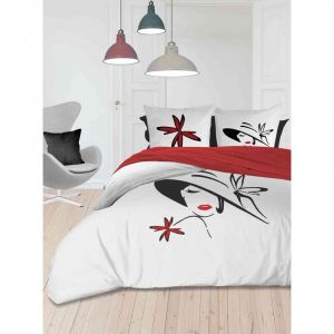 Soleil d'Ocre Parure de couette AVA - Coton - 240 x 220 cm