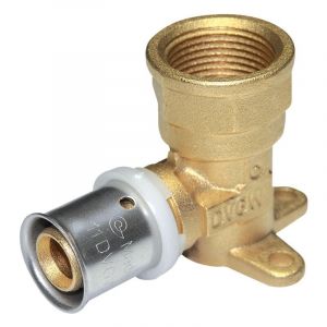 Applique murale courte 90&deg; 20x2 3/4'' H52 - COMISA - 87.24.201