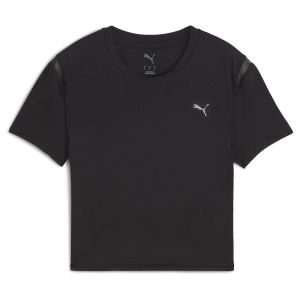 Puma T-shirt Shape Baby manches courtes noir pur femme - S