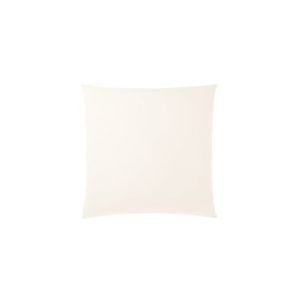 Anne de Solène Taie d'oreiller sans volant coton 65x65 cm coco