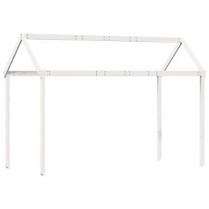 VidaXL Toit de lit pour enfants 207x95,5x159 cm bois de pin massif