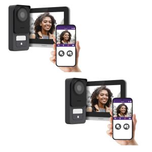 Philips Lot de 2 visiophones filaire connecté WE Connect 3