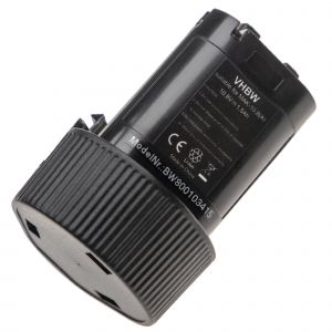 Vhbw Batterie compatible avec Makita radio de chantier DMR106B, DMR108, DMR107 outil électrique (1500 mAh, Li-ion, 10,8 V)