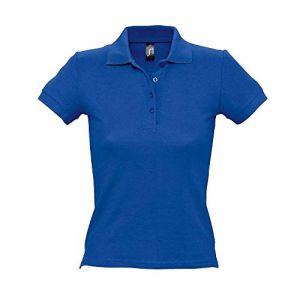 Sol's SOLS - Polo manches courtes PEOPLE - Femme (S) (Bleu roi) - UTPC319