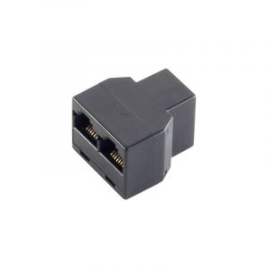 Shiverpeaks Western Adaptateur [1x Rj12 Femelle 6p6c - 2x Rj12 Femelle 6p6c] Noir Bs71225-6
