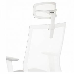 hjh OFFICE Appui tête pour chaise de bureau Aspen White blanc