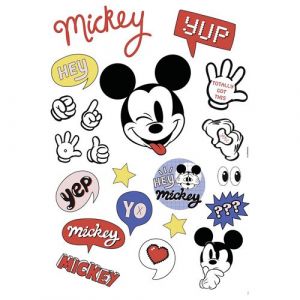 Komar Stickers Muraux Mickey Mouse It's a thing of Mickey Quelque chose de Mickey Disney