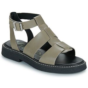 Kickers Sandales Cuir Kick Lila