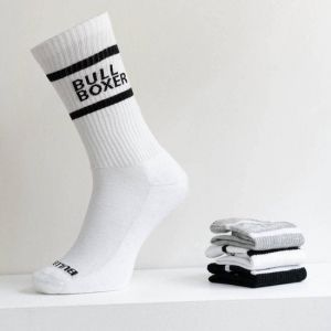 Bullboxer Chaussettes - Femmes - Blanc - Noir - Gris - 35 - 38 - Chaussettes