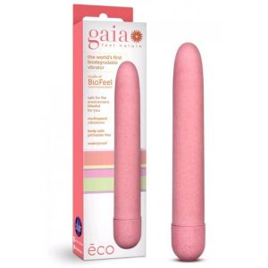 Image de Blush Novelties Vibromasseur Biodegradable et Recyclable Gaia Rose