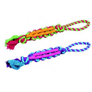 Trixie Twisted Stick Denta Fun Sur Une Corde, Caoutchouc, 4 Cm/37 Cm