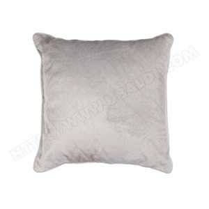 Image de Coussin en Velours "Romantic" 40x40cm Gris