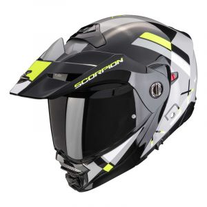 Scorpion Casque modulable ADX-2 Galane gris/noir/jaune fluo- XL