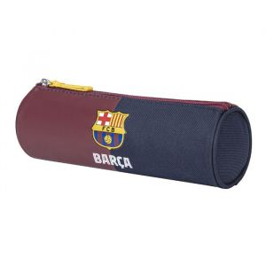 Trousse scolaire - F.C. BARCELONA - Barça - Polyester - 7x22x7 cm - Zippée