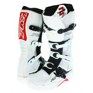 FM Racing Bottes cross THUNDER 2 ENDURO WHITE