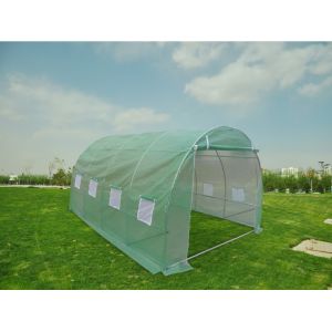 Couverture de rechange pour serre tunnel IPOMEA 12m² L400 x l300 x H200 cm