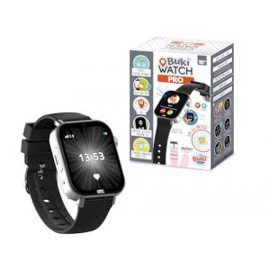 Buki France Montre Connectée Enfant avec Carte SIM Incluse – Appels, GPS, Vidéo, WiFi, Bluetooth – Bouton SOS, Application Parentale – Idéal Premier Téléphone Watch Pro - Dès 10 Ans - PRO01