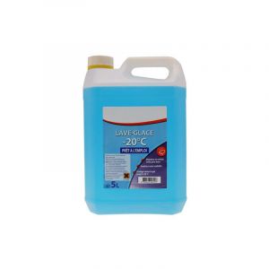 Top Car OCLAIR - Bidon de 5 litres de lave glace hiver -20&deg;C LG5 sans m&eacute;thanol - LGSM005