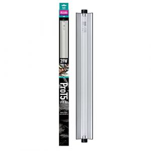 Arcadia 584505 Pro T5 UVB Kit de décoration pour dessert 39 W avec tube D3+ 12% Reptile Env. 87,4 x 6 x 4,5 cm