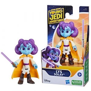 Star Wars Young Jedi Adventures - F8003 - Figurine articulée 10cm - Personnage Lys Solay + Sabre Laser