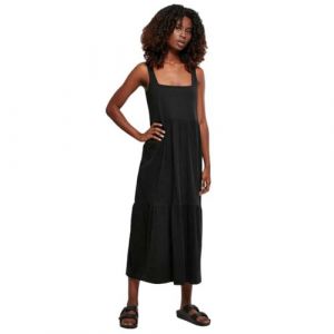 Urban classics Femme D'été 7/8 pour Femme Robe, Noir, M EU