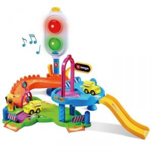 Bburago 30111 - Playset 1er âge Fun Traffic Light