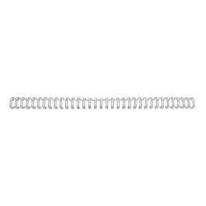 GBC 100 baguettes métalliques WireBind à 24 anneaux (diamètre 8 mm)